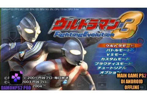 Download Game Ultraman Fighting Evolution 3 Android